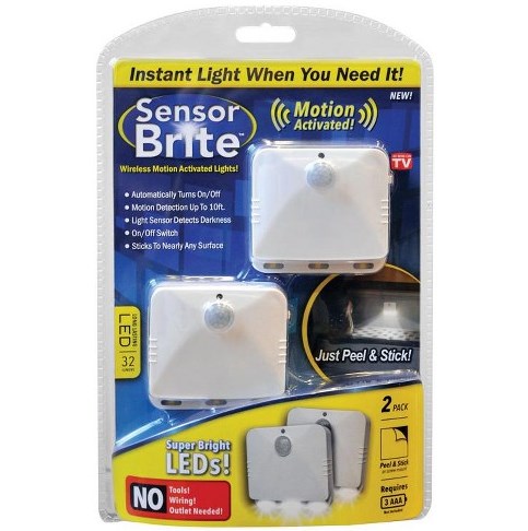 Lamparas x2 con sensor movimiento leds bs as b