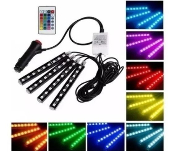 Luces led para automovil con control