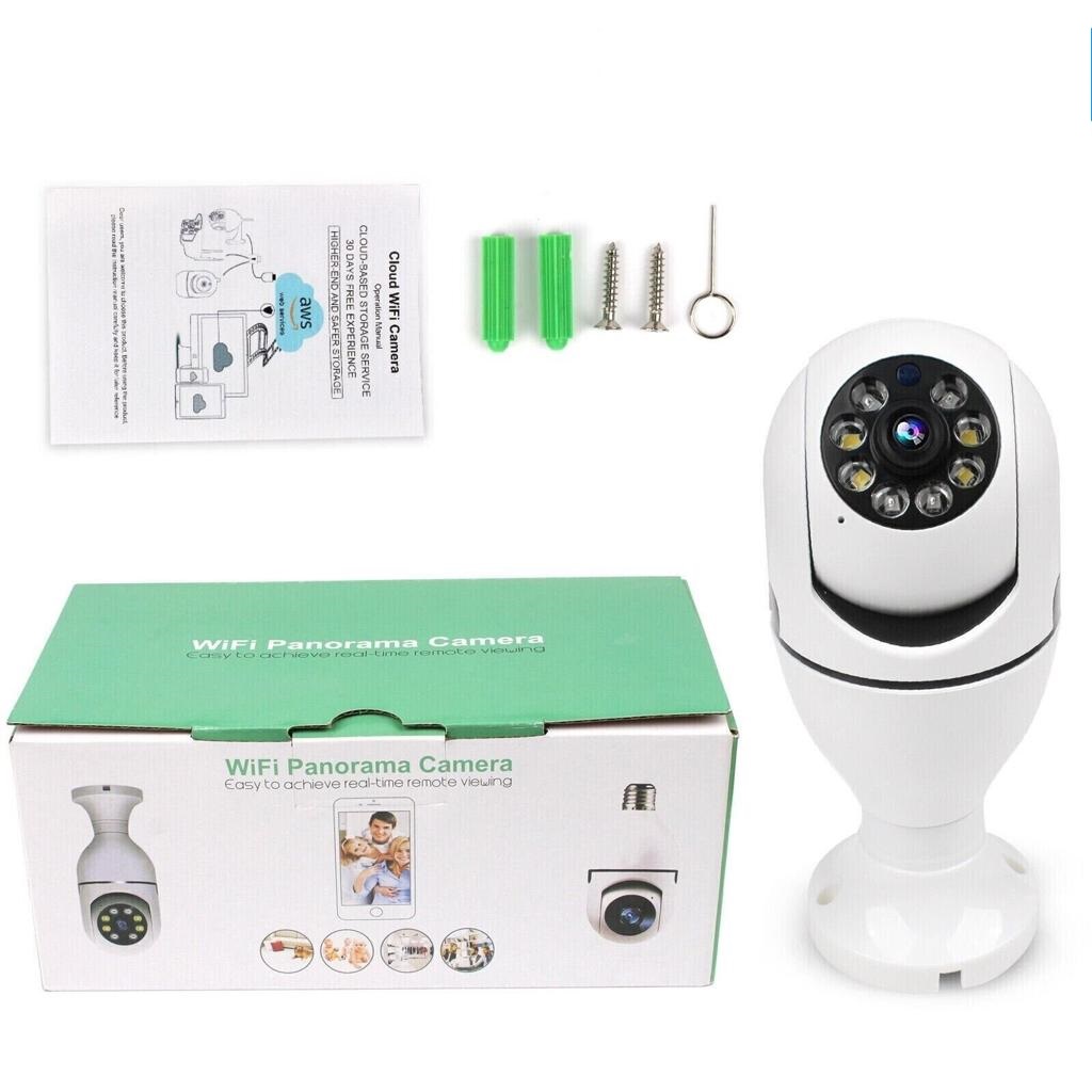 Camara panorama domo portalamp wifi app ftycam