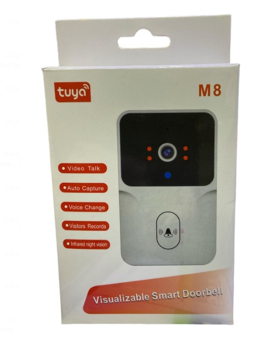 Portero timbre wifi app tuya video y audio