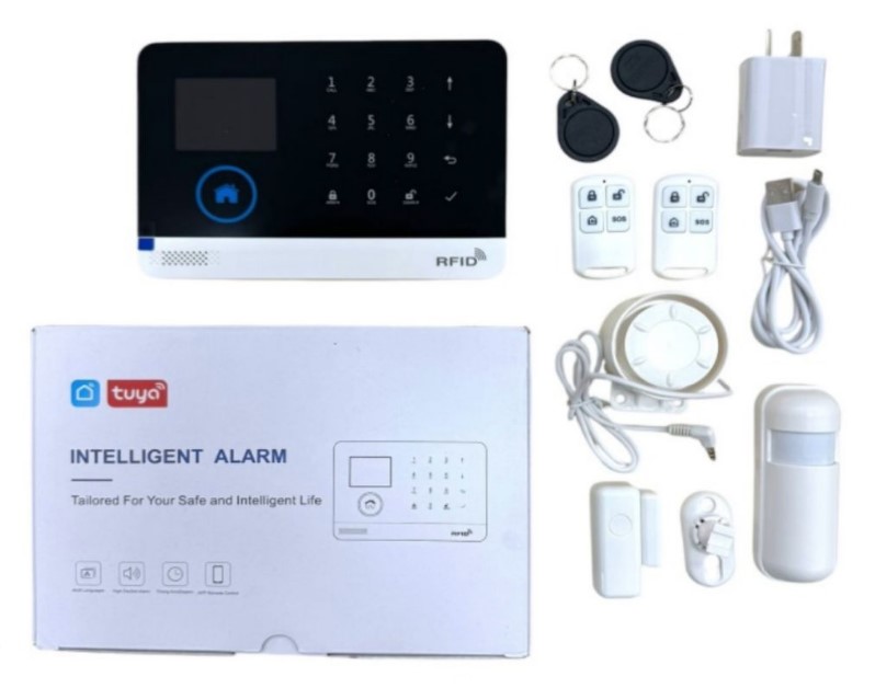 Kit alarma touch completo con app wifi
