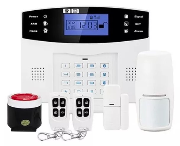 Kit alarma teclado completo con app wifi