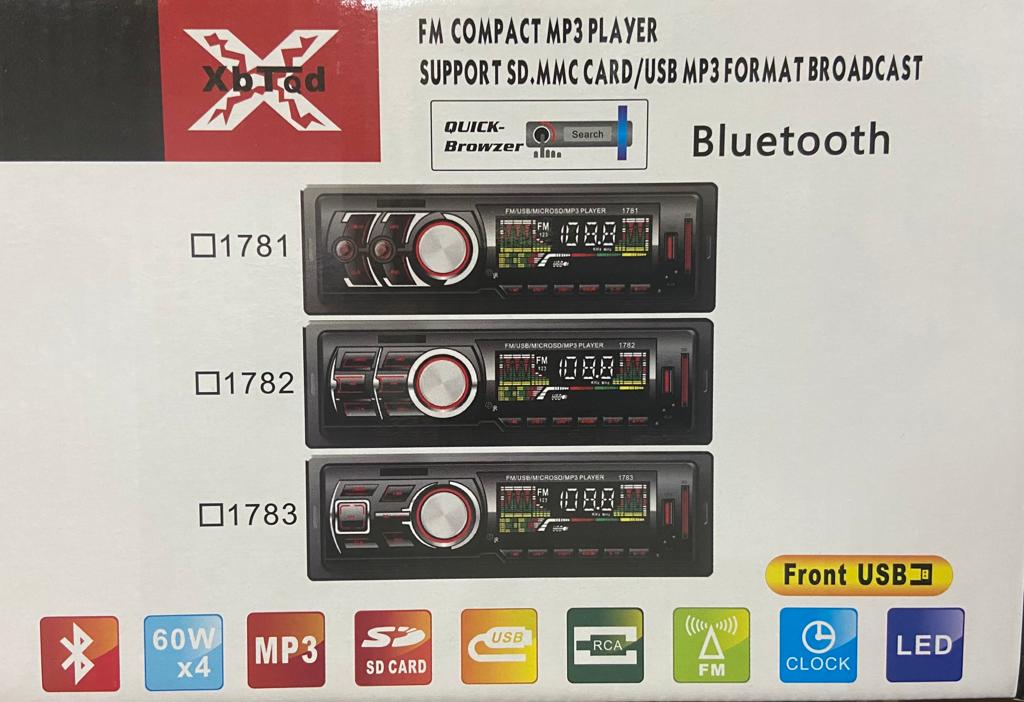 Auto stereo fijo 1787 1788 bluetooth usb