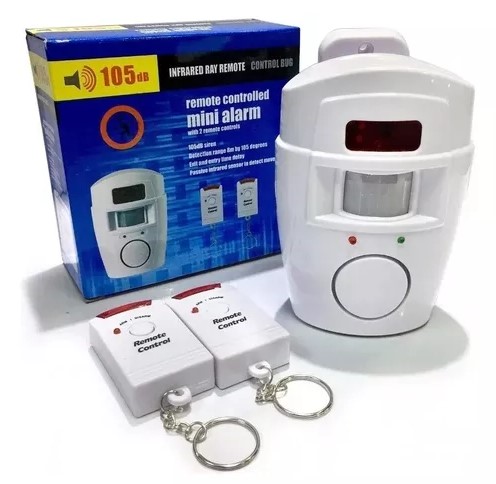 Alarma con sensor control remoto
