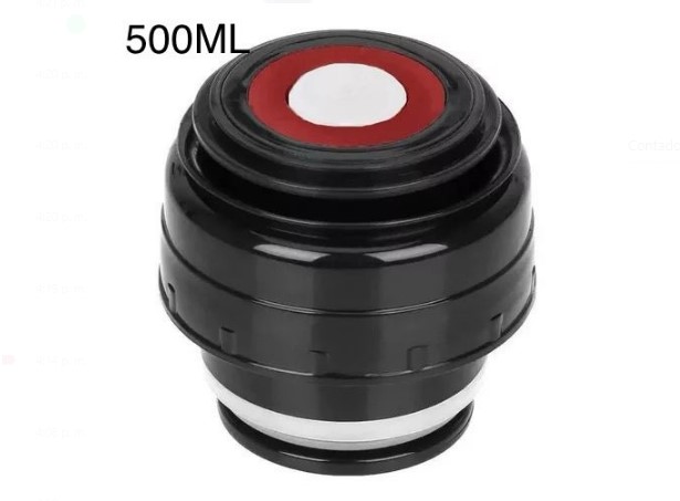 Tapon termo 500ml caja punto rojo bs as bs as